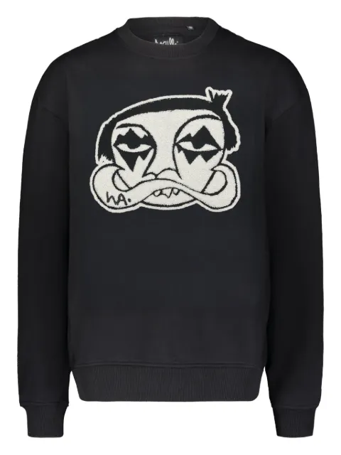 Haculla Les crew-neck sweatshirt Black ESHACK05
