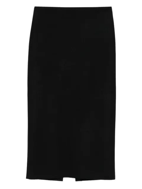 the M.. straight skirt Black FICO