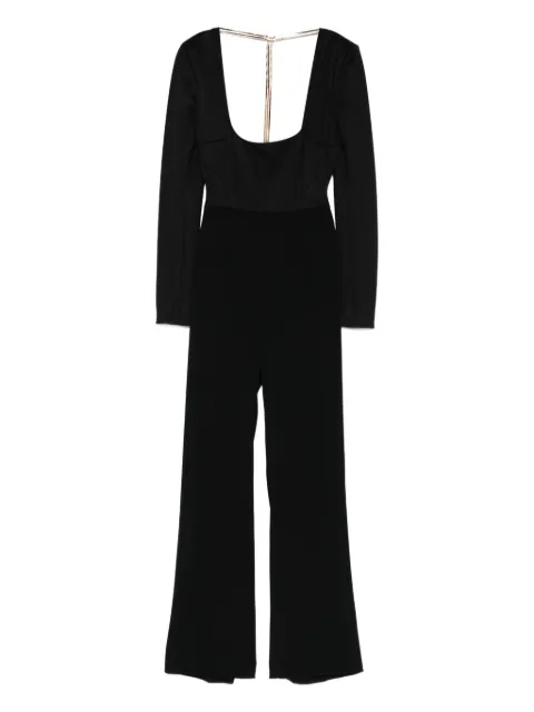 Galvan London Liquid Chain jumpsuit Black PS2092