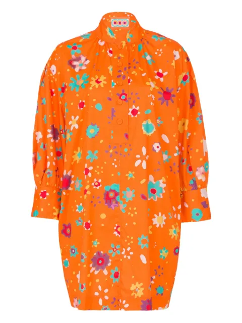 Lhd harbour island floral dress Orange LHD01DO0015BDOLSG