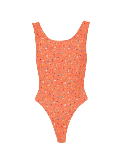 Lhd Key Biscayne floral bodysuit Orange LHD01C00018