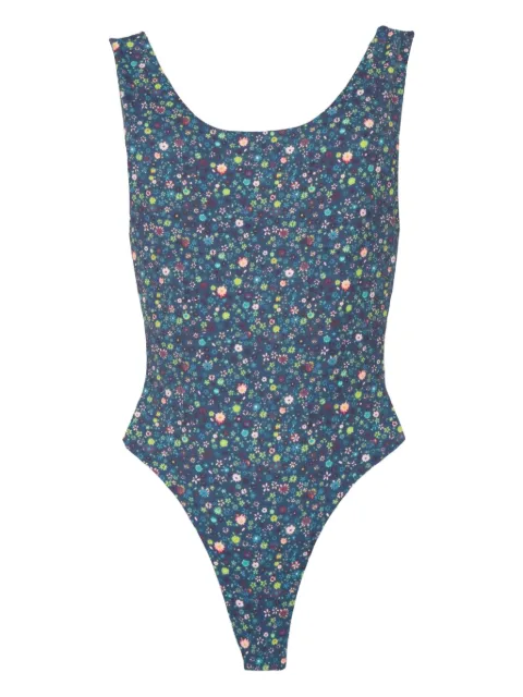 Lhd key biscayne floral bodysuit Blue LHD01C00018