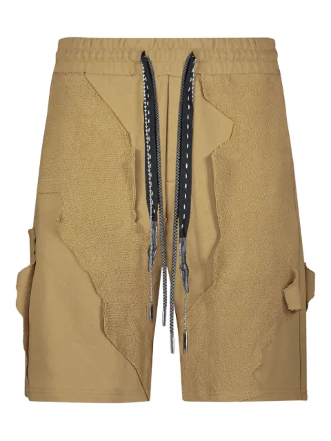 Mostly Heard Rarely Seen Cut Me Up shorts Brown MH02BFKBS02