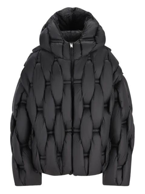 RAXXY hooded quilted jacket Black CRDJ09614
