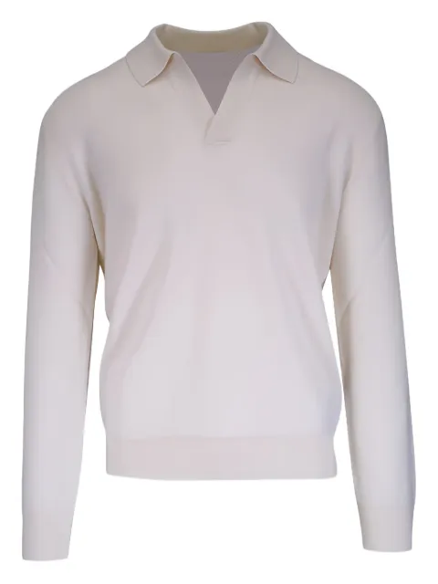 Zegna jacquard-knit cashmere sweater Neutrals RUGK93A2131N01