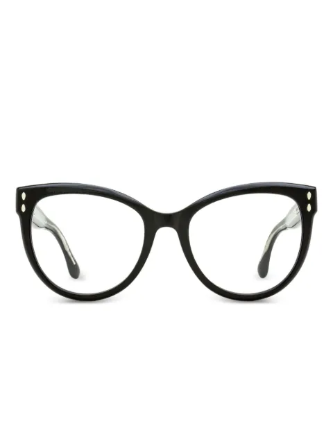 Isabel Marant Eyewear round-frame glasses Black 1067028075319
