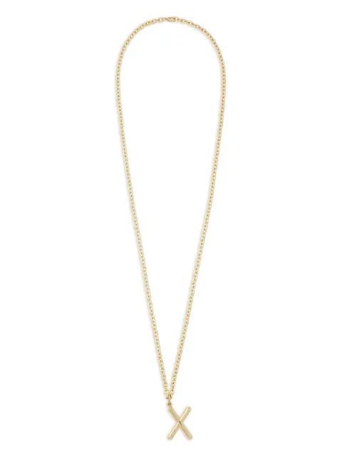 Roxanne Assoulin Big Puffy Initial necklace Gold RXF25N117X