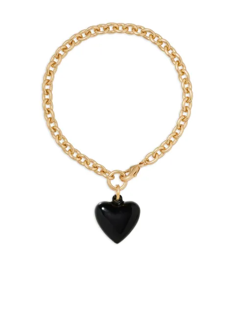 Roxanne Assoulin Puffy Heart bracelet Black RXF25B123