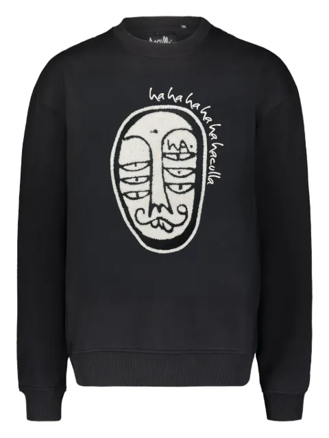 Haculla Soho graphic-print sweatshirt Black ESHACK04