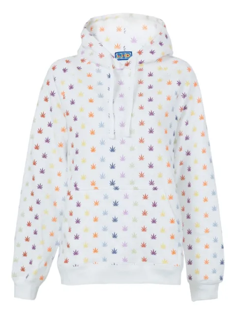Lhd print hooded knitwear White LHD05C00012