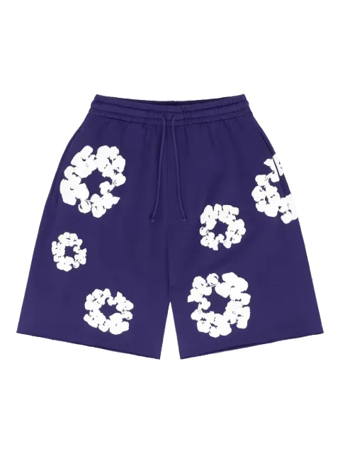 Denim Tears Denim Tears track shorts Purple 40220030PURP