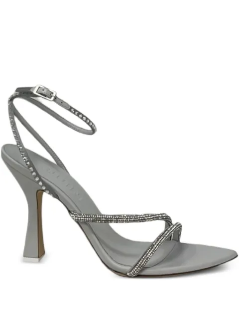 3juin 100mm Giglio embellished sandals Grey 324SC014R