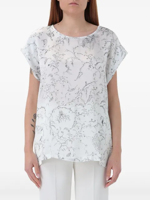 Fabiana Filippi printed top White TDP274F221H456
