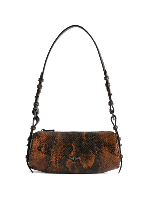 Zadig&Voltaire snake-print shoulder bag Brown LWBA04160