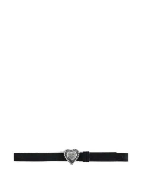 Zadig&Voltaire Santa Fe crush belt Black LWBT01356