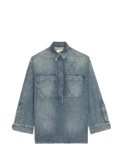 Zadig&Voltaire Timona denim shirt Blue WWSH02282