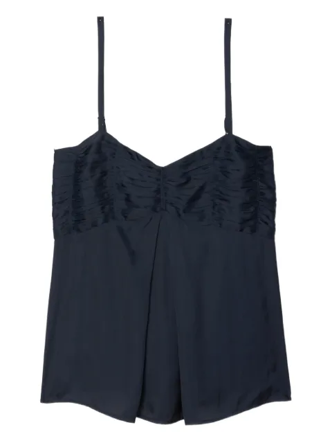 Zadig&Voltaire Cippie satin camisole Blue WWCR01307