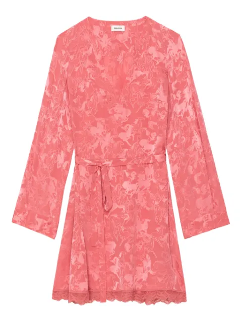 Zadig&Voltaire Ramasco silk dress Pink WWDR02618