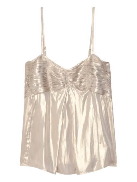 Zadig&Voltaire Cippie satin camisole Neutrals WWCR01311