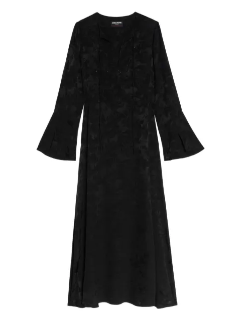 Zadig&Voltaire Rikal silk dress Black WWDR02539