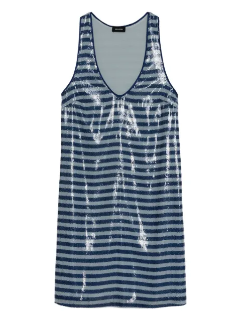 Zadig&Voltaire Rasha sequined dress Blue WWDR02624