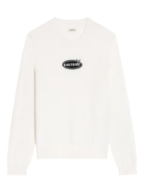 Zadig&Voltaire Kennedy sweater White KMSW01814