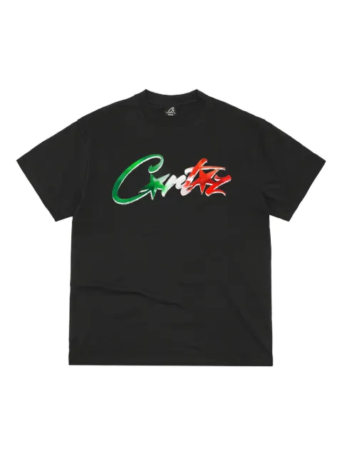 CORTEIZ logo-print T-shirt Black 1SS2504CAITB