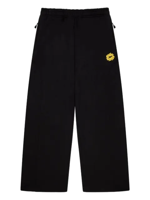 BROKEN PLANET elastic-waistband track pants Black BPCSWLSMBLK