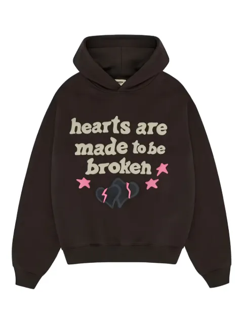 BROKEN PLANET graphic-print hoodie Black BPHAMTBBROKEN