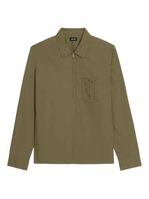 Zadig&Voltaire Suzy shirt Green WMSH01354