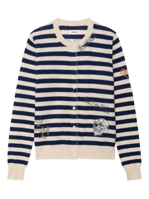 Zadig&Voltaire Missya cashmere cardigan Blue KWCA01683