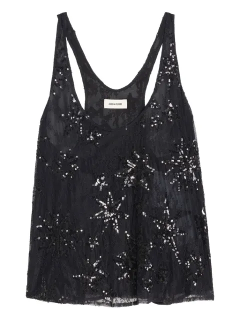 Zadig&Voltaire Tarysa tank top Black WWTO01990