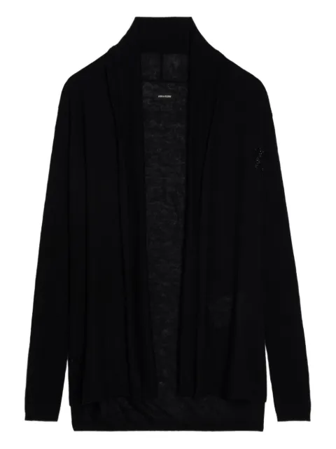 Zadig&Voltaire Robyn cashmere cardigan Black KWCA01703