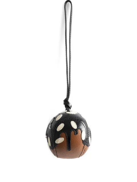 Zadig&Voltaire Chocolate Chou keyring Black LWOG02296