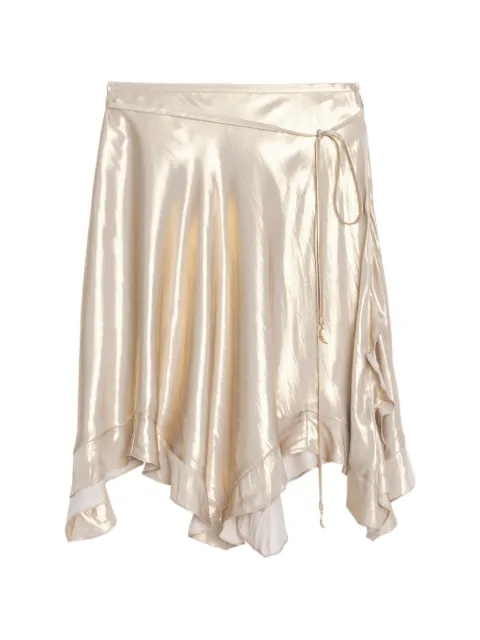 Zadig&Voltaire Jetos satin skirt Neutrals WWSK01644