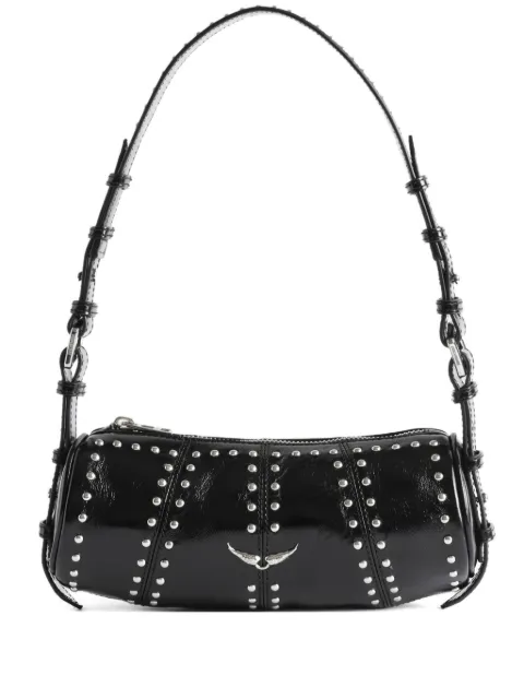 Zadig&Voltaire Le Roudoudou studs shoulder bag Black LWBA04177011011