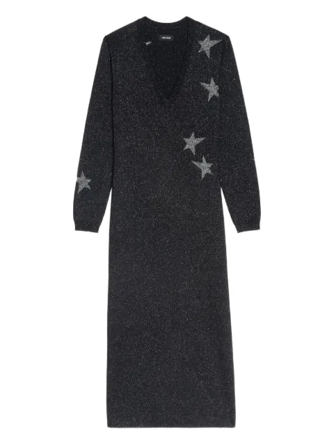 Zadig&Voltaire Stellly merino wool dress Black KWDR01219