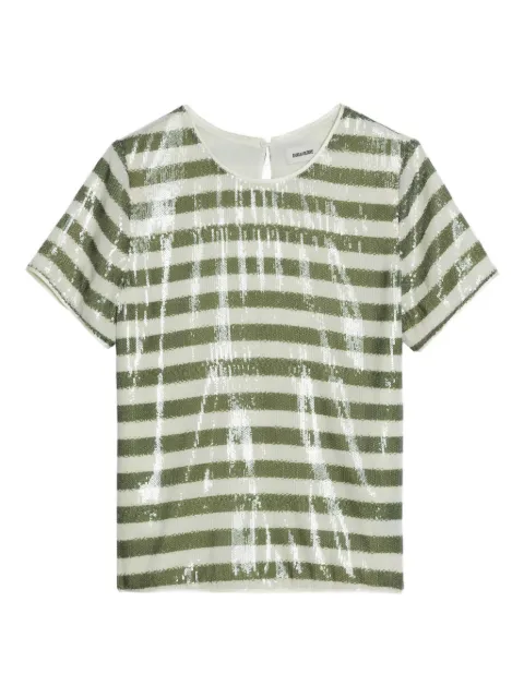Zadig&Voltaire Tchao top Green WWTO00212