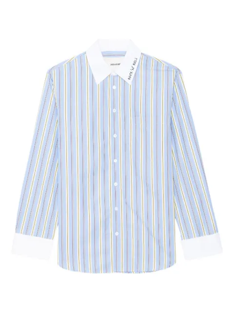 Zadig&Voltaire morning shirt Blue WWSH02300