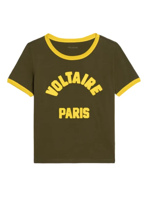 Zadig&Voltaire Alys T-shirt Green JWTS02851