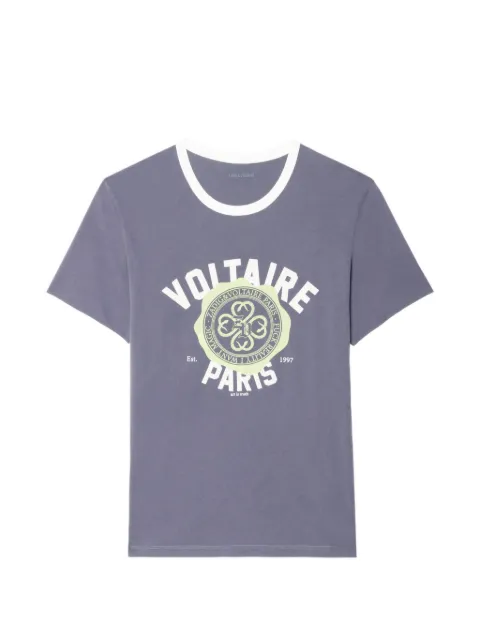 Zadig&Voltaire Woody T-shirt Blue JMTS01759