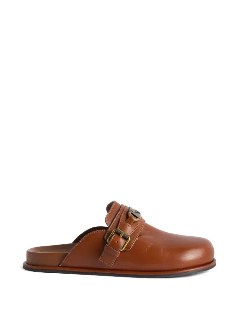Zadig&Voltaire Angie Gourmette leather mules Brown SWCT02097