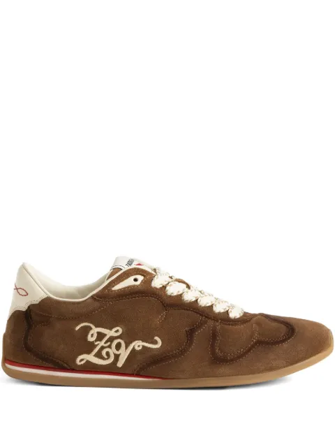 Zadig&Voltaire ZV suede dance sneakers Brown SWSN01635