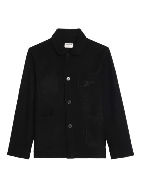 Zadig&Voltaire Venezia wool jacket Black WMOW01420