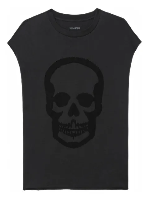 Zadig&Voltaire Cloe tank top Grey JWTT01290