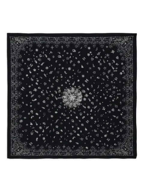 Zadig&Voltaire printed scarf Black OWSC01529