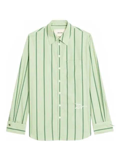Zadig&Voltaire Morning shirt Green WWSH02293