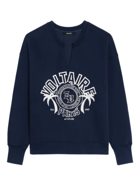 Zadig&Voltaire Olive sweatshirt Blue JWSS01698