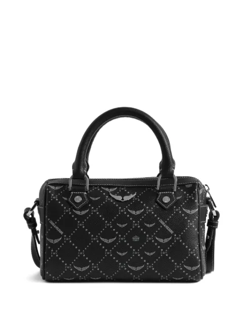 Zadig&Voltaire Sunny small Vibe Monogram bag Black LWBA04164