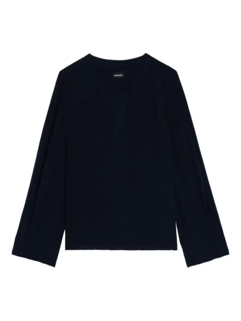 Zadig&Voltaire Torny tunic Blue WWSH02299